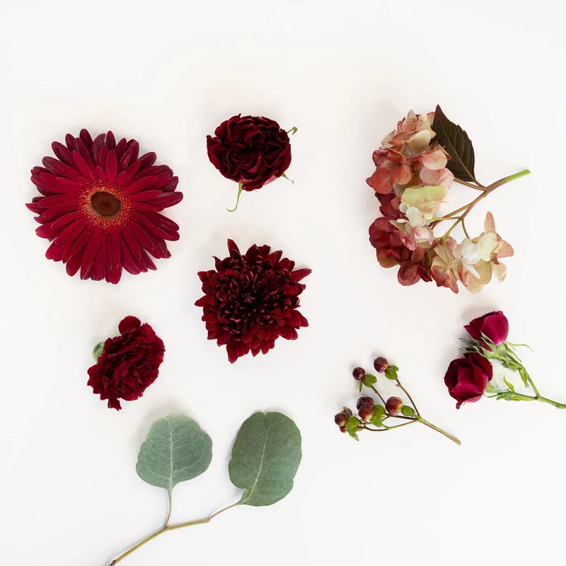 Cherry Coded Bouquet Bar Flower Kit Recipe - Image