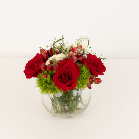 Christmas Decorative Flower Centerpieces Stem - Image