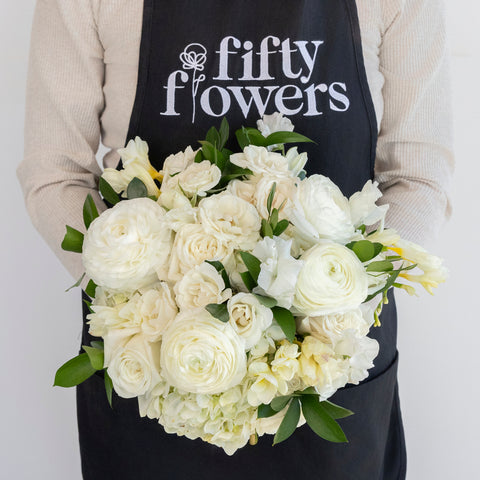 Classic Touch Diy Flower Kit Apron - Image