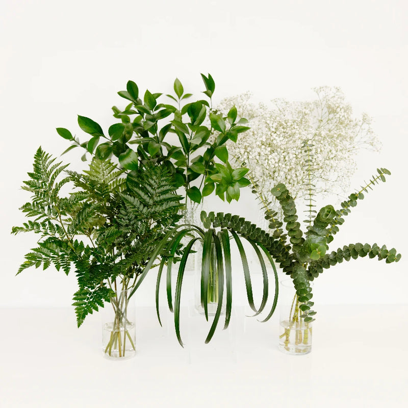 Classic Wedding Greenery Bouquet Bar Kit Recipe - Image