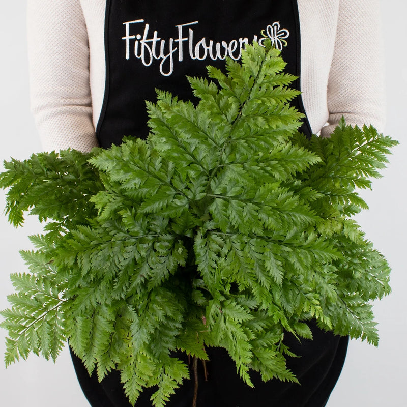 Victorian Lacey Leather Greenery