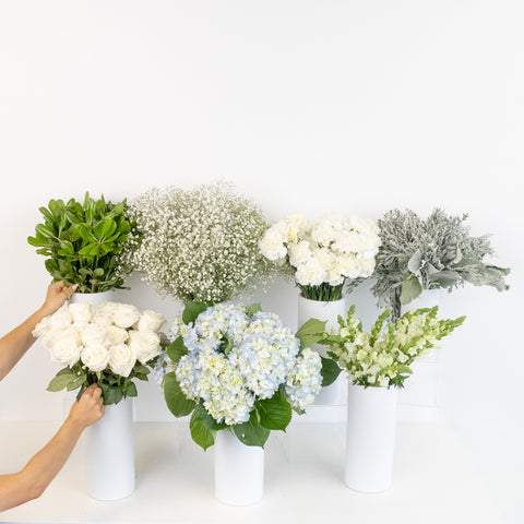 Coastal Vibes Bouquet Bar Flower Kit Close Up - Image