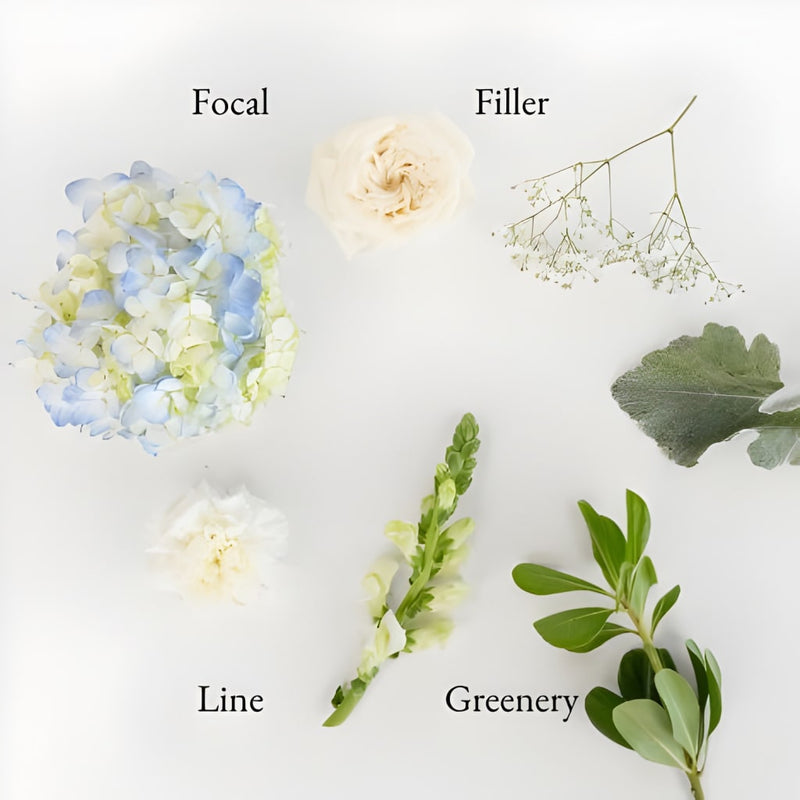 Coastal Vibes Bouquet Bar Flower Kit Stem - Image