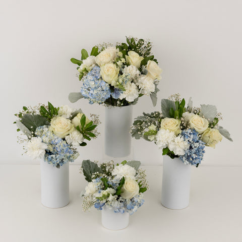 Coastal Vibes Flower Centerpiece Close Up - Image