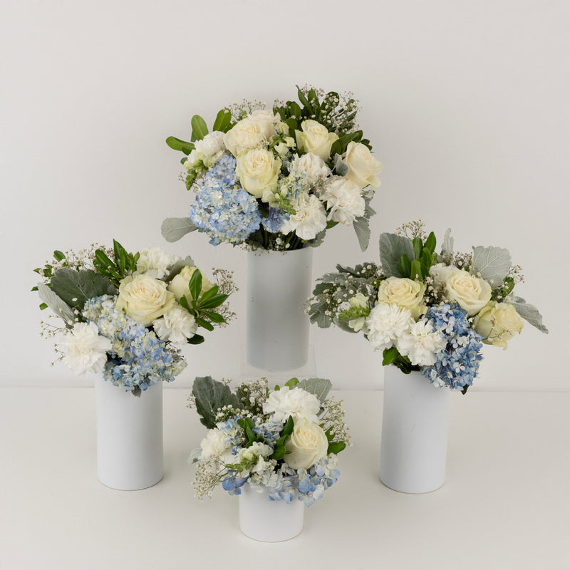 Coastal Vibes Flower Centerpiece Close Up - Image