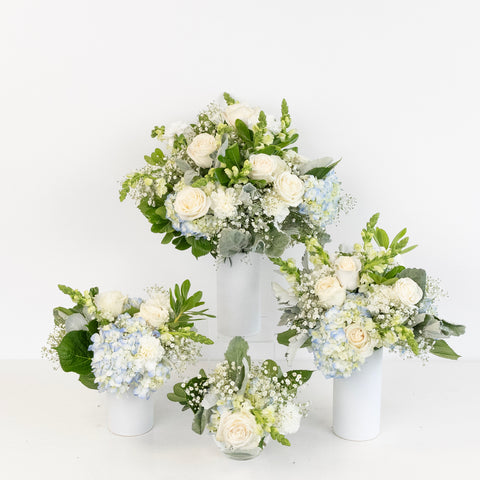 Coastal Vibes Flower Centerpiece Close Up - Image