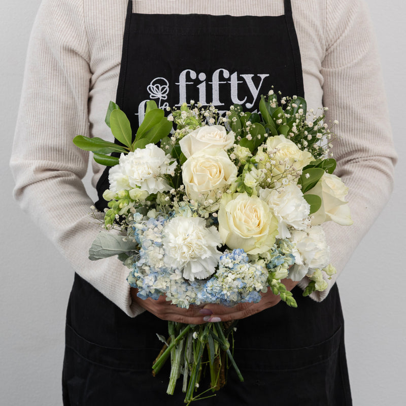 Coastal Vibes Flower Centerpiece Vase - Image