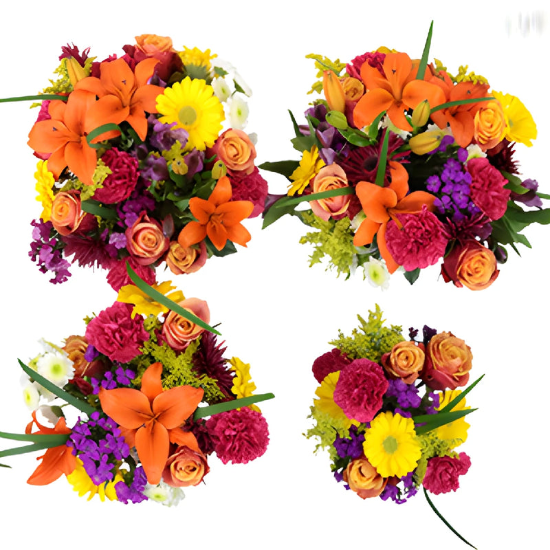 Orange You Happy Flower Centerpieces