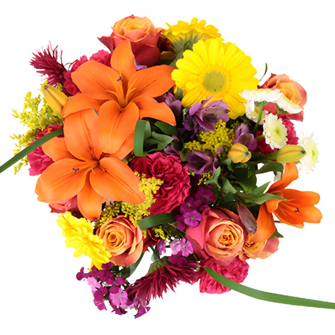 Orange You Happy Flower Centerpieces
