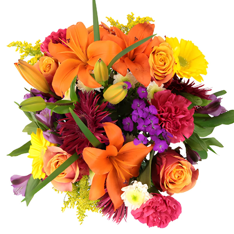 Orange You Happy Flower Centerpieces