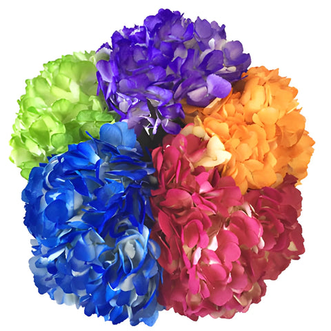 Airbrushed Hydrangea Confetti Mix