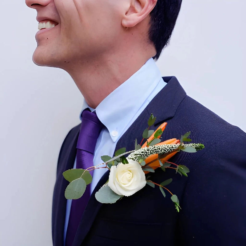 Coral Blossom Wedding Collection Close Up - Image