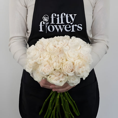 Cotton X-pression Garden Rose Apron - Image