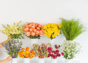 Country Charm Bouquet Bar Flower Kit Close Up - Image