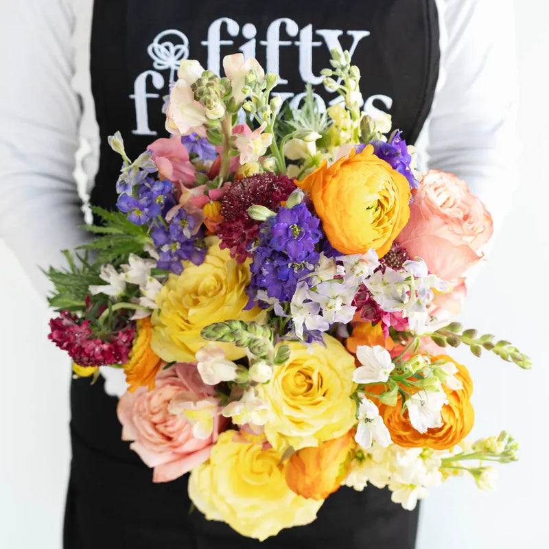 Country Charm Diy Flower Kit Apron - Image