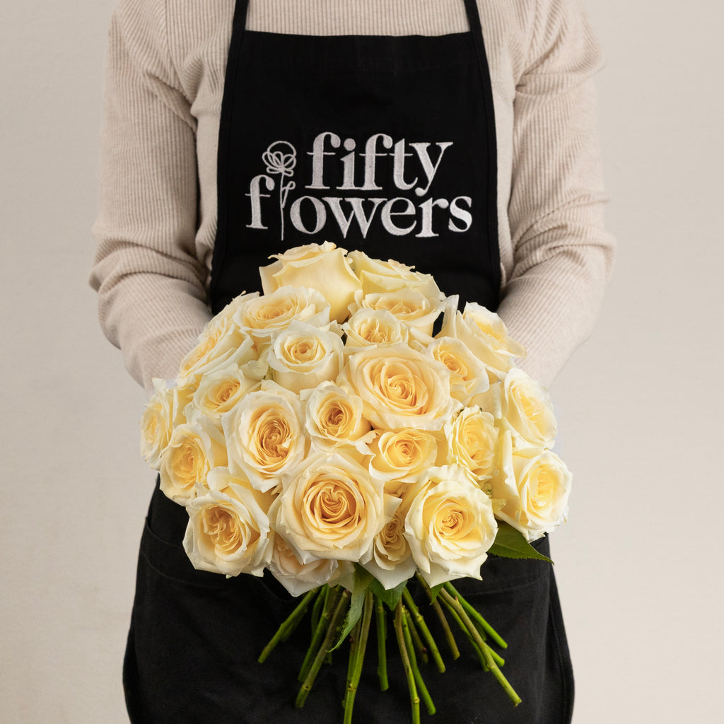 Buy Wholesale Creme de la Creme Rose in Bulk - FiftyFlowers