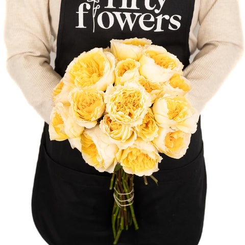 David Austin Effie Ausgrey Garden Rose Apron - Image