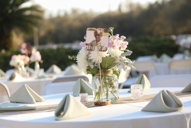 Soft Pink and Sage Green Wedding Flowers