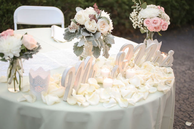 Soft Pink and Sage Green Wedding Flowers