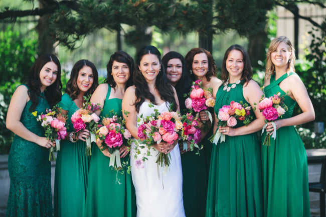 Bright & Textured Earth Glam Wedding