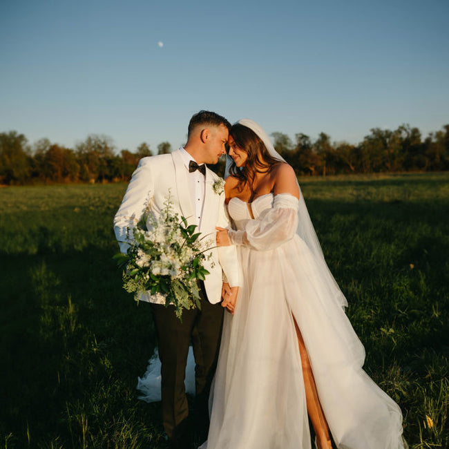 Elegant Soft White San Antonio Wedding