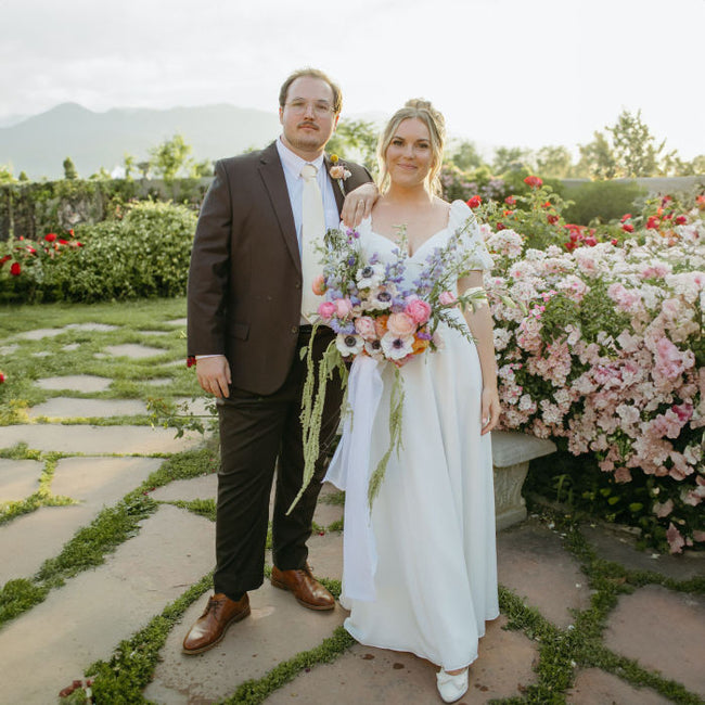 Enchanting Garden Pastel Wedding