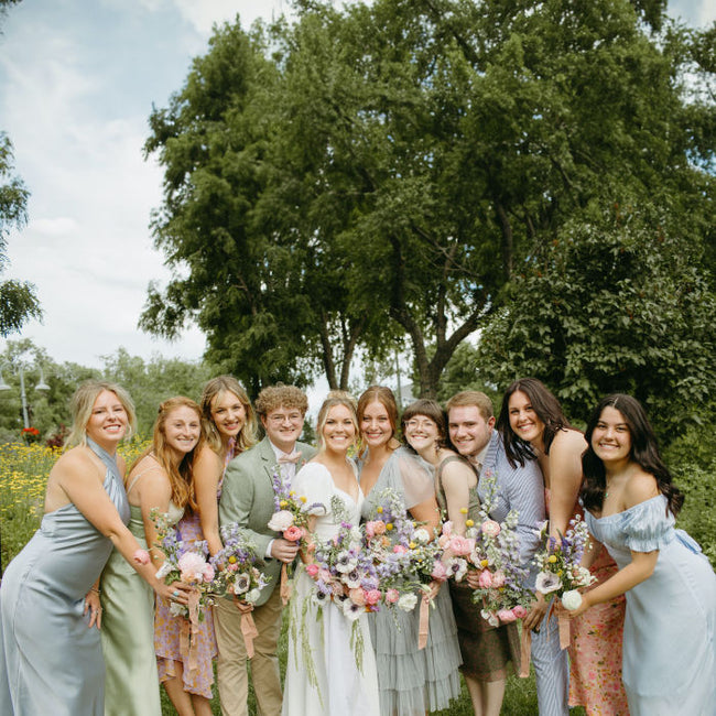 Enchanting Garden Pastel Wedding