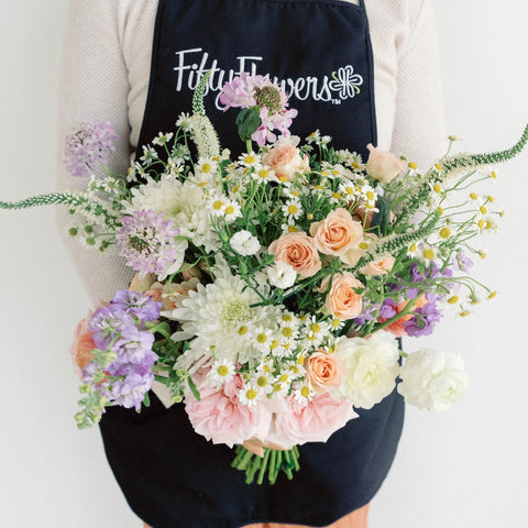 Ethereal Gardens Flower Combo Apron - Image