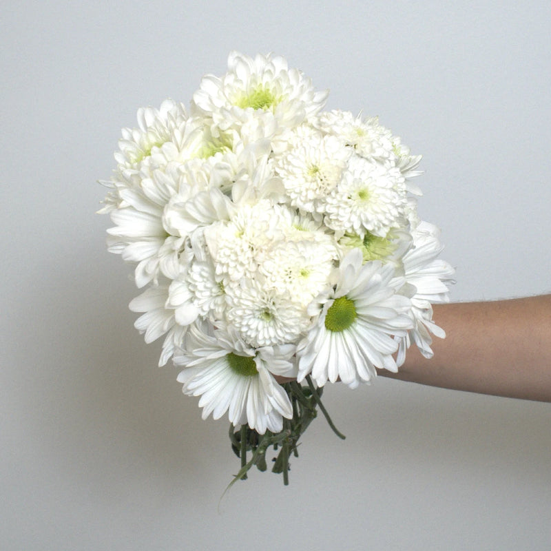 Faithful White Diy Flower Pack Vase - Image