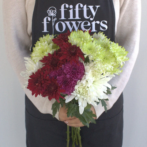 Farm Mix Cushion Bulk Flower Vase - Image