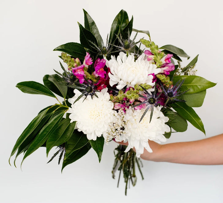Farmhouse Style Diy Flowers Hand - Image