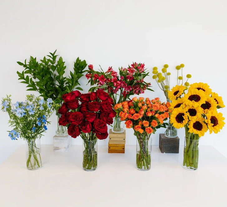 Festival Fresh Flower Bouquet Bar Recipe - Image