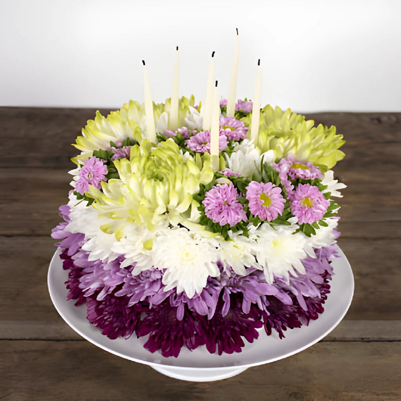 Tasty Pink Cake DIY Flower Design Class Kit