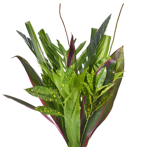 Royal Tropical Greenery Centerpiece