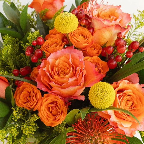 Free Spirit And Pin Cushion Bouquet Bar Close Up - Image