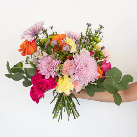 Fresh Off The Market Flower Arrangement Hand - Image