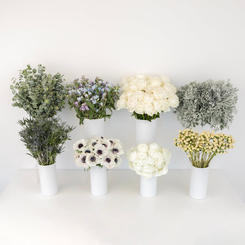Frosted Winter Diy Flower Kit Stem - Image