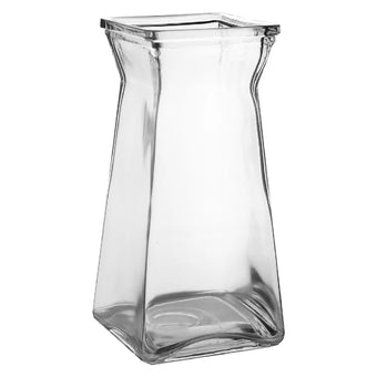 Square Glass Flower Vases