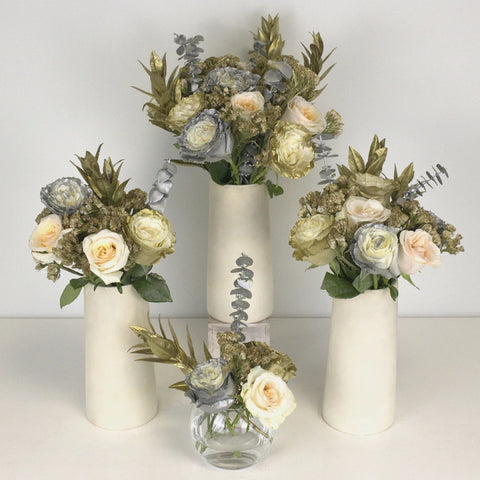 Glitz And Glam Roses Centerpieces Close Up - Image