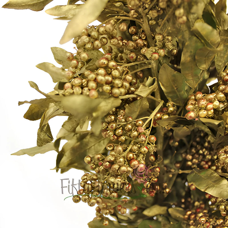 Wedding greenery gold pepperberry filler flowers sold near me