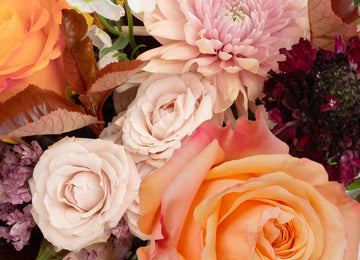 Golden Plum Garden Flower Centerpiece Stem - Image