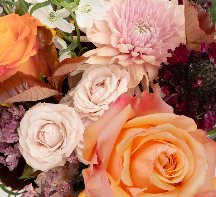 Golden Plum Garden Flower Centerpiece Stem - Image