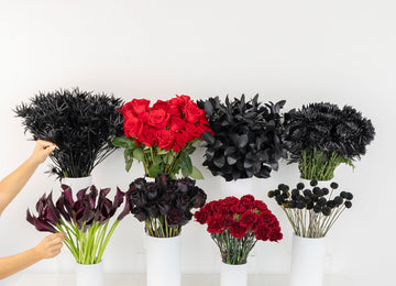 Gothic Vibes Bouquet Bar Flower Kit Close Up - Image