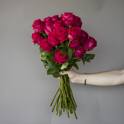 Fresh European Cut Pink Roses For Your House