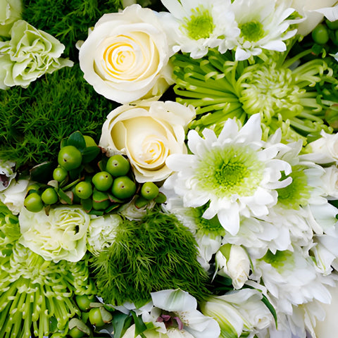 So Fresh, So Green Flower Centerpiece