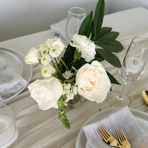 Green And White Wedding Collection Hand - Image