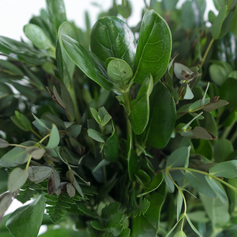 Greenery Centerpiece Close Up - Image