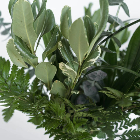 Greenery Centerpiece Close Up - Image