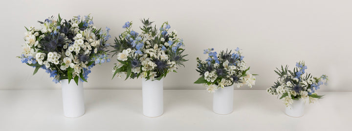 Light Blue Magic Flower Centerpiece