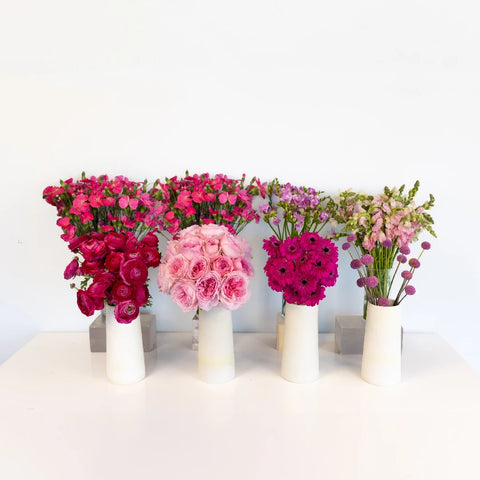 Gummy Pink Diy Flower Kit Apron - Image